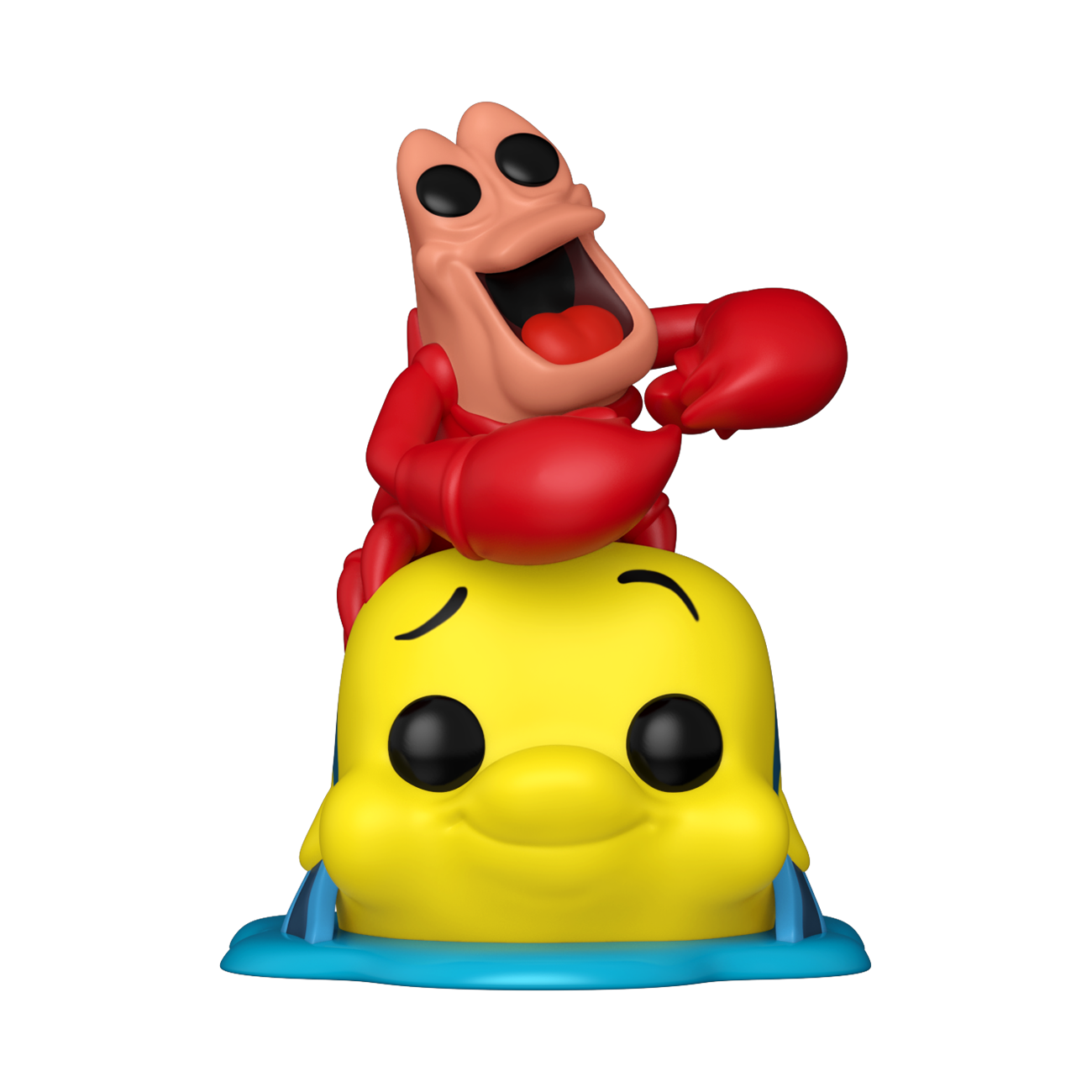 Funko Pop! Disney The Little Mermaid Sebastian & Flounder Vinyl Figure