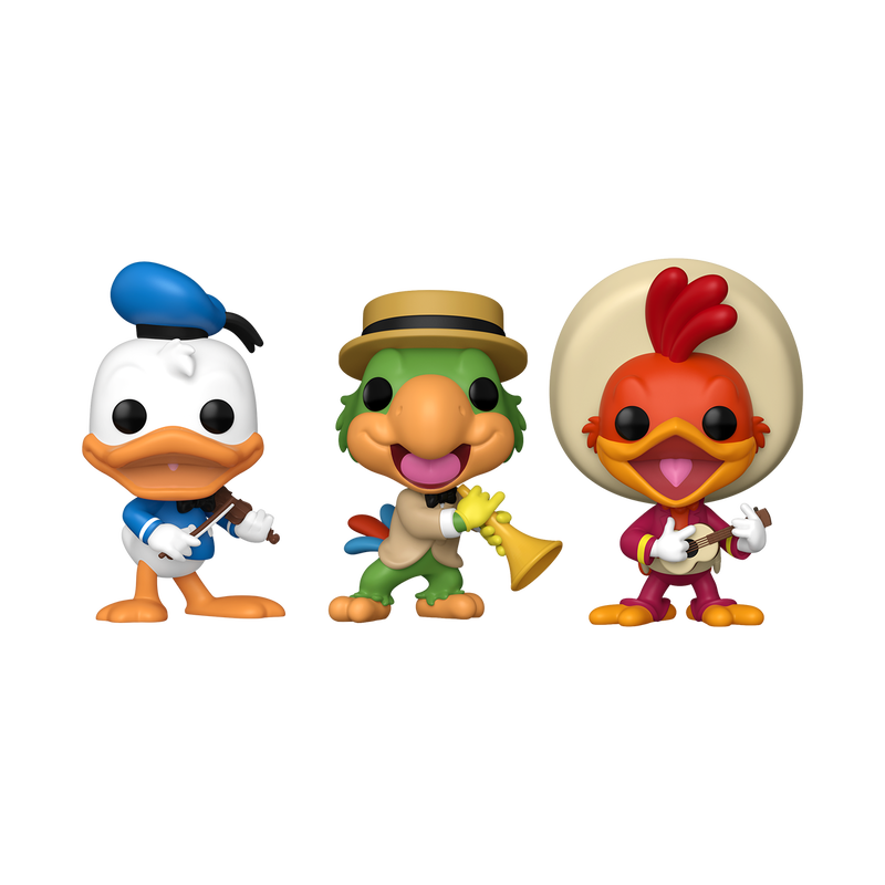 Funko Pop! Vinyl Disney The Three Caballeros Vinyl Figure 3 Pack