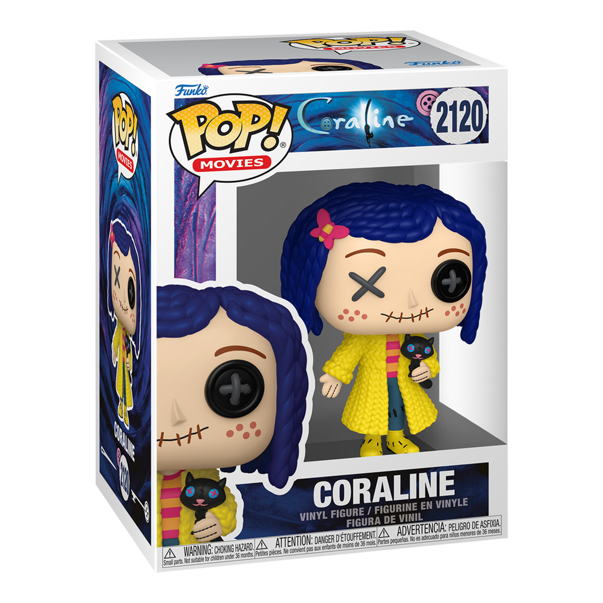 Funko Pop! Movies Coraline (Patchwork) Vinyl Figure #2120