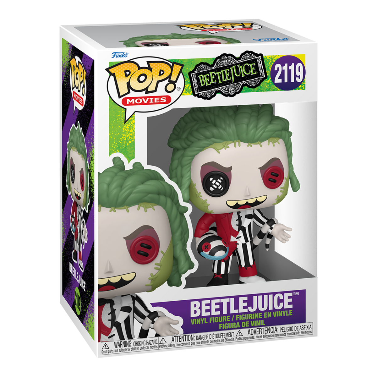 Funko Pop! Vinyl Beetlejuice (Patchwork) #2119