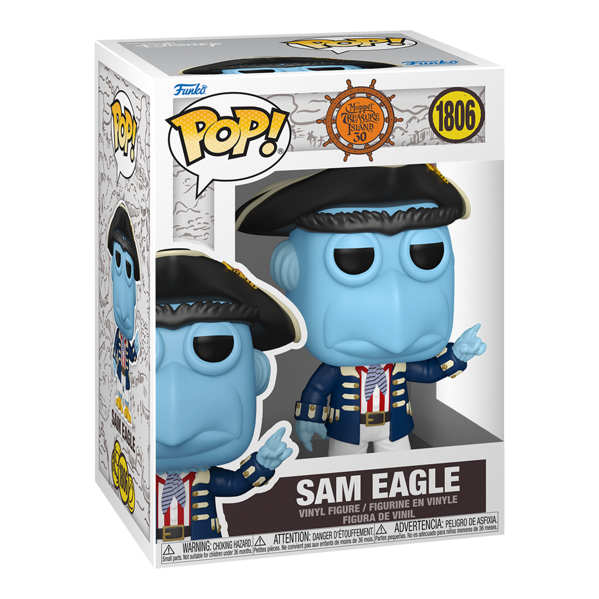 Funko Pop! Movies Muppet Treasure Island Sam Eagle #1806
