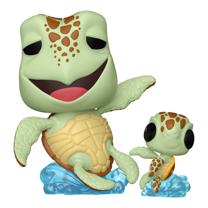 Funko Pop! Vinyl & Buddy Finding Nemo Crush with Squirt #1813