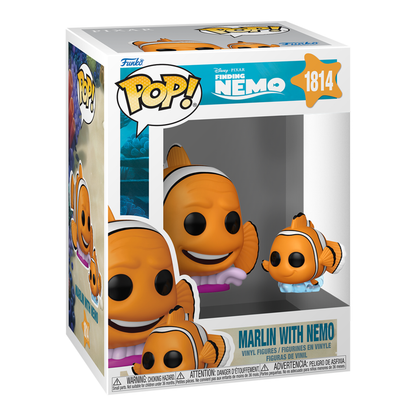 Funko Pop! Vinyl & Buddy Finding Nemo Marlin with Nemo #1814