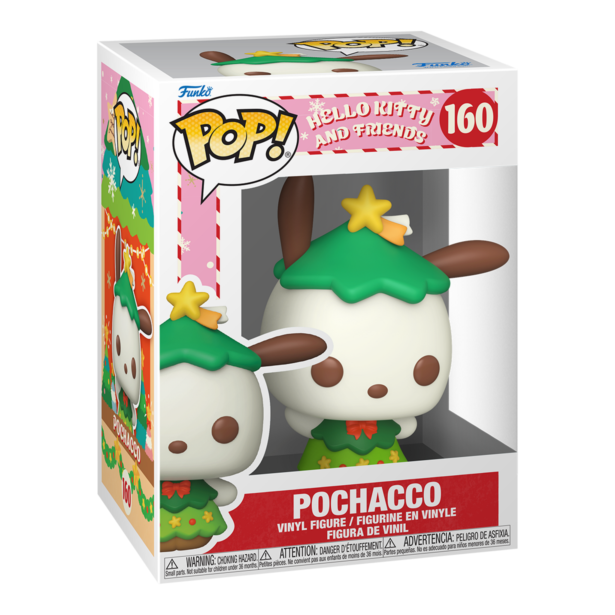 Funko Pop! Hello Kitty and Friends Merry Market Pochacco Festive Vinyl Figure #160