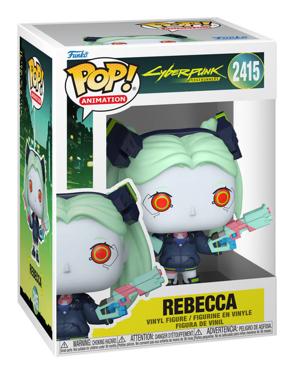 Funko Pop! Animation Cyberpunk: Edgerunners Rebecca Vinyl Figure #2415