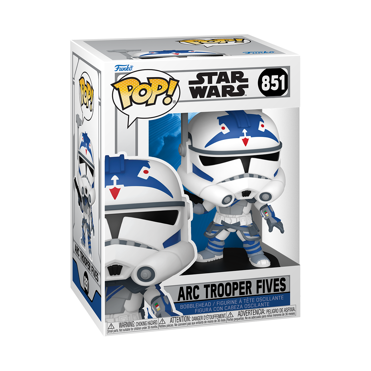 Funko Pop! Star Wars ARC Trooper Fives Vinyl Bobblehead 851