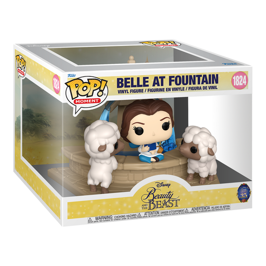 Funko Pop! Vinyl Moment Disney Beauty and the Beast Belle at Fountain Vinyl Figure