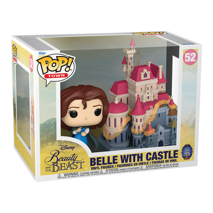 Funko Pop! Vinyl Town Disney Beauty and the Beast Belle with Castle #52 Vinyl Figure #52