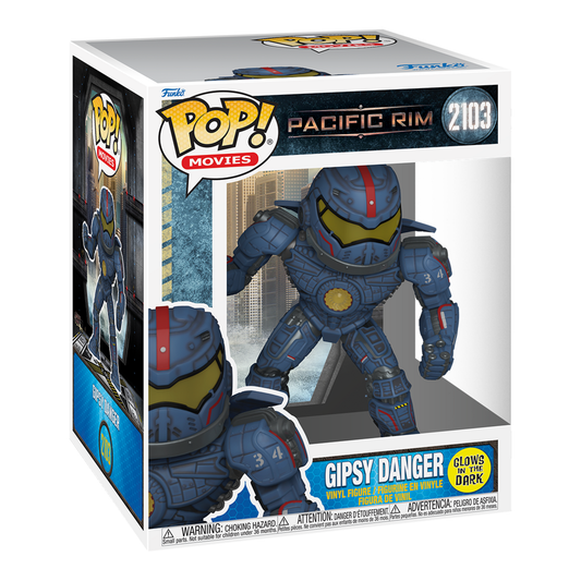 Funko Pop! Vinyl Super Pacific Rim Gipsy Danger Glow in the Dark Vinyl Figure #2103
