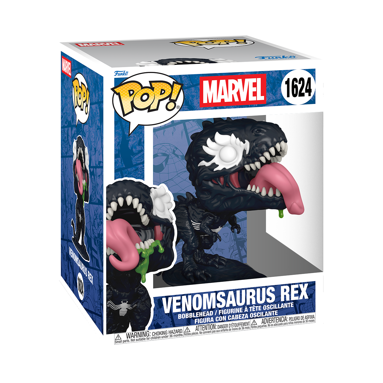 Funko Pop! Super Marvel Venom Comics Venomsaurus Rex Vinyl Figure