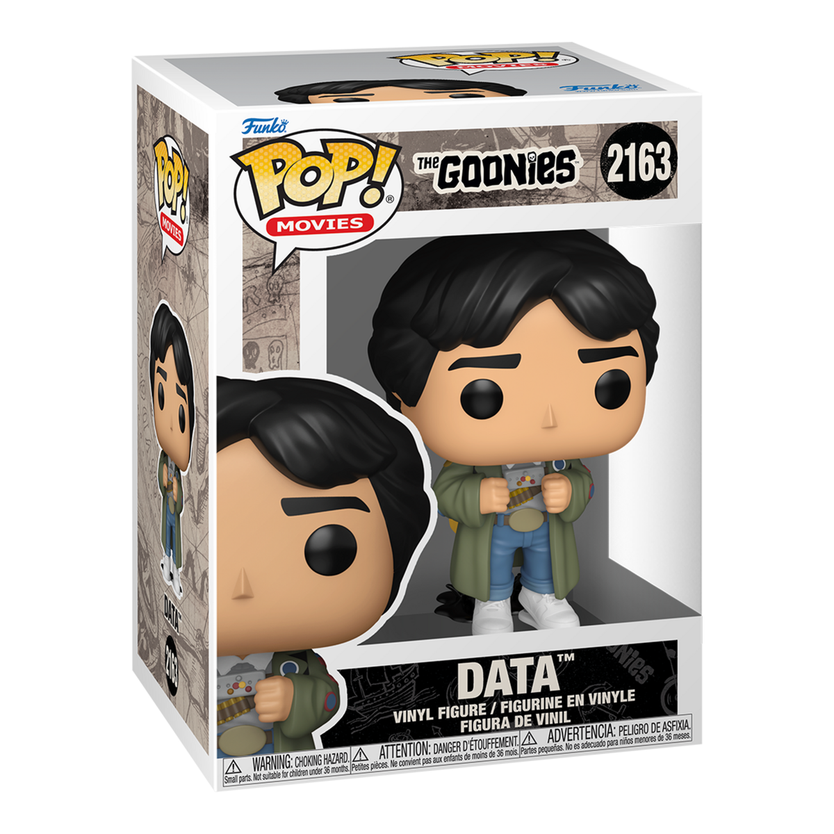 Funko Pop! Vinyl Movies The Goonies Data with Slick Shoes Vinyl Figure #2163
