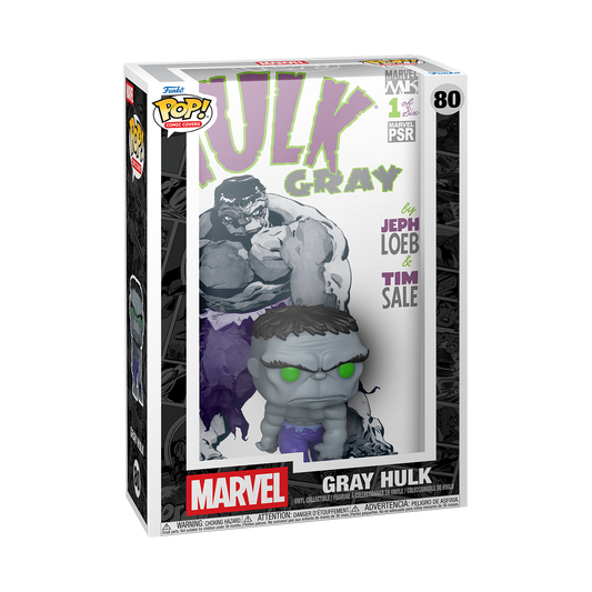Funko Pop! Marvel Comic Cover Grey Hulk #80 Vinyl Figure