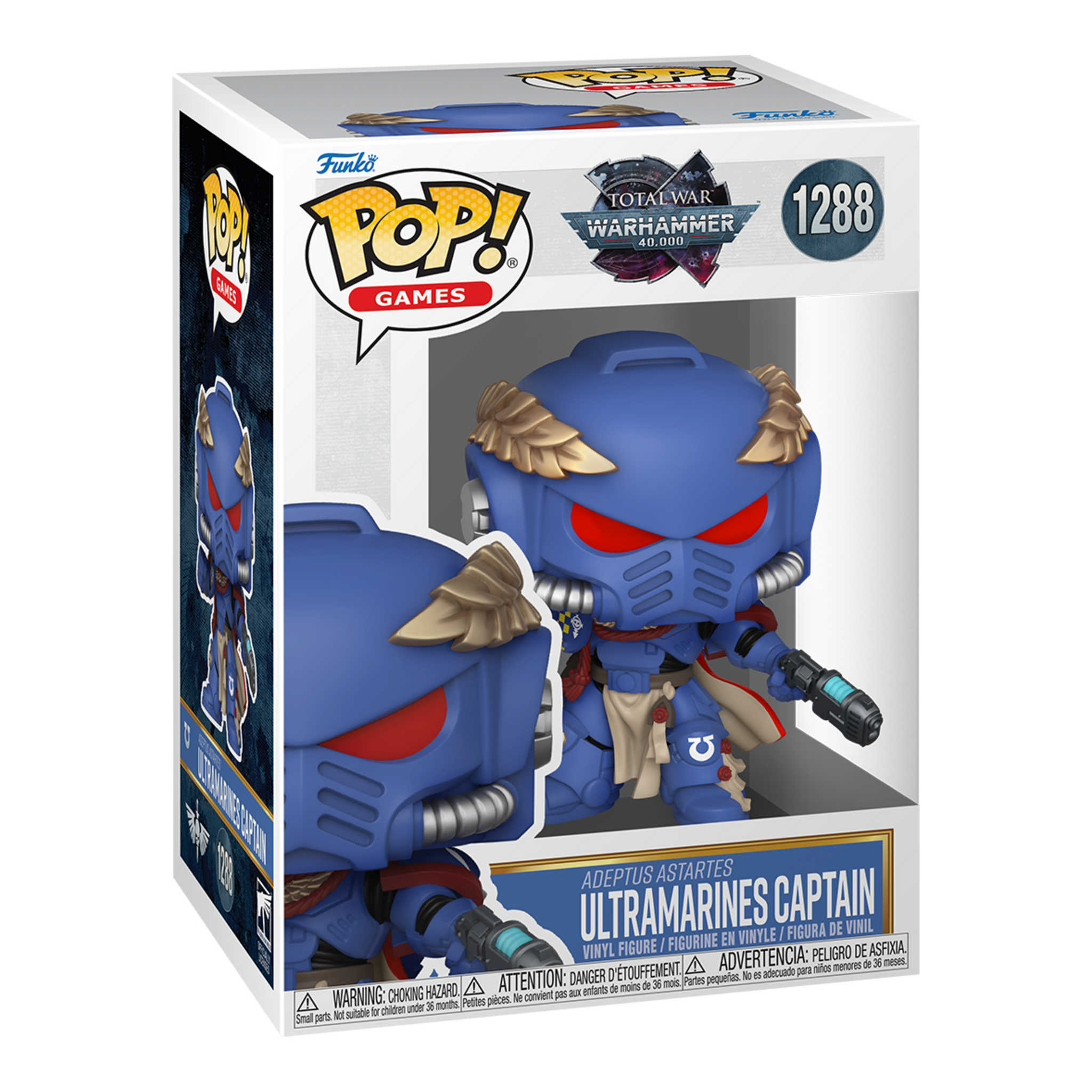Funko Pop! Games Warhammer 40,000 Captain Justian Vinyl Figure