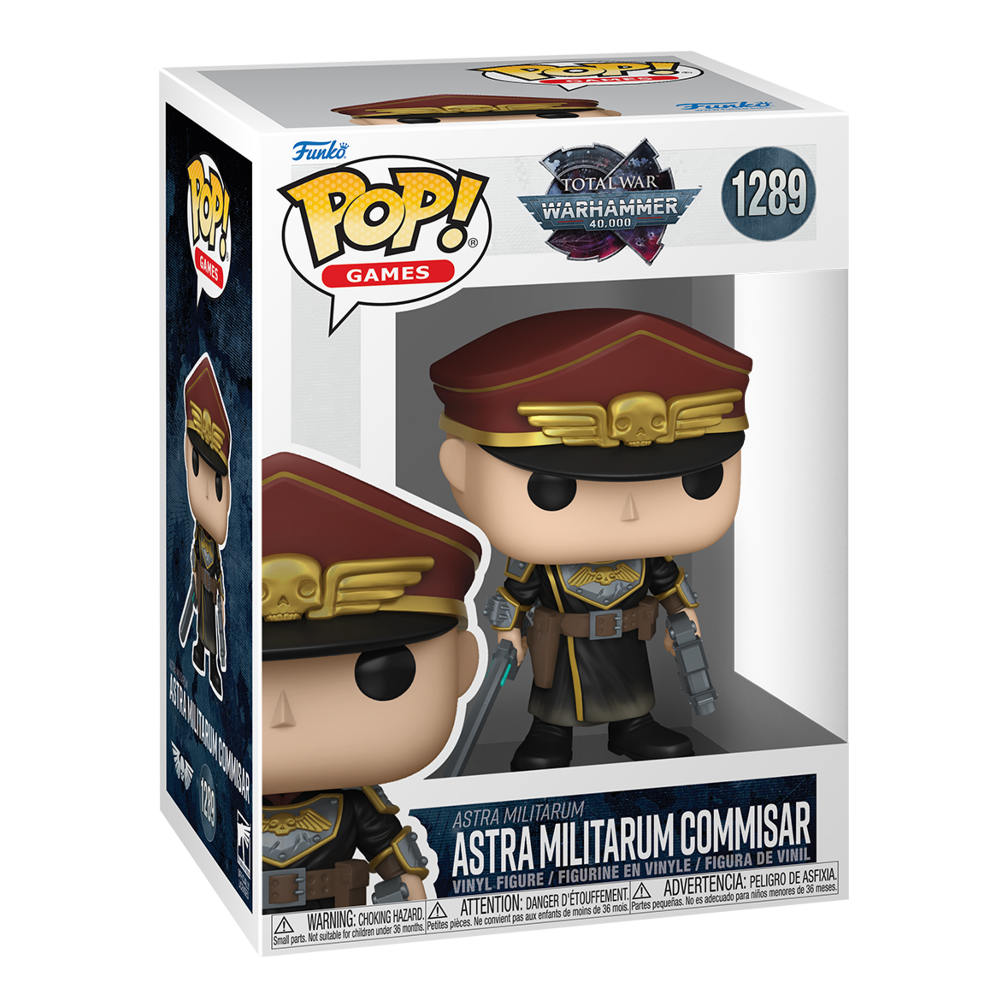 Funko Pop! Games Warhammer 40,000 Astra Militarum Commissar #1289