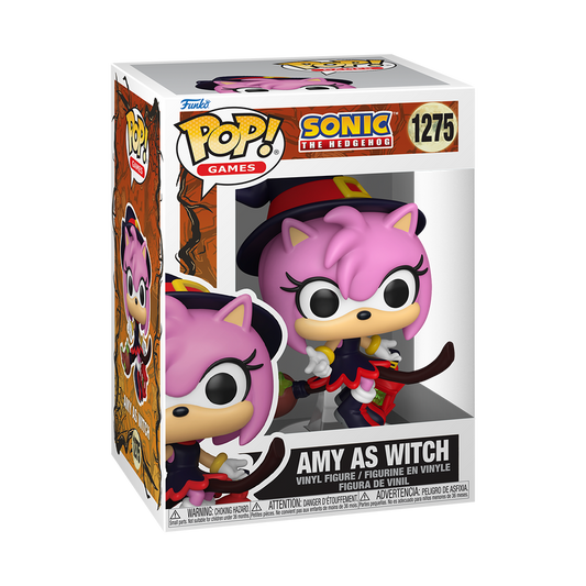 Funko Pop! Games Sonic the Hedgehog Amy as Witch Vinyl Figure 1275