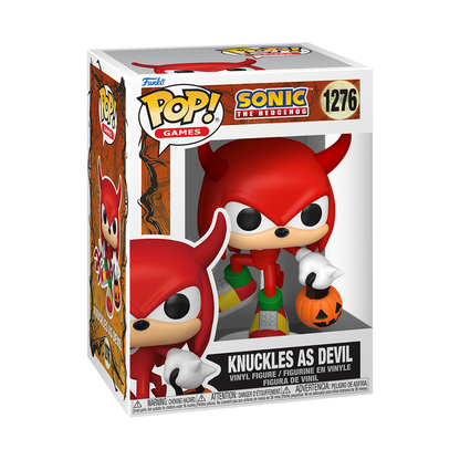 Funko Pop! Games Sonic the Hedgehog Knuckles as Devil Vinyl Figure #1276