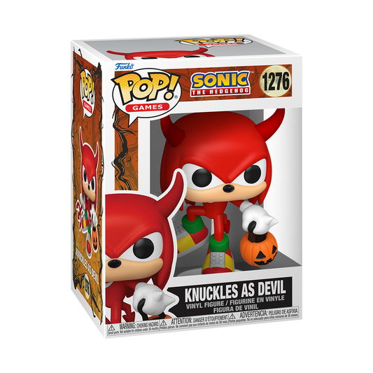 Funko Pop! Games Sonic the Hedgehog Knuckles as Devil Vinyl Figure #1276