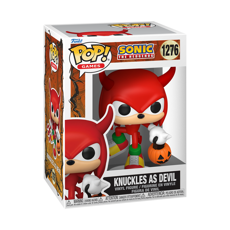 Funko Pop! Games Sonic the Hedgehog Knuckles as Devil Vinyl Figure #1276
