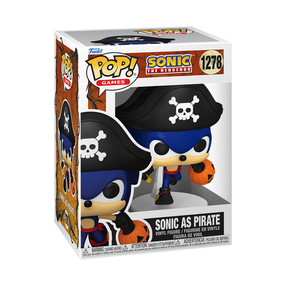 Funko Pop! Games Sonic the Hedgehog Sonic as Pirate #1278