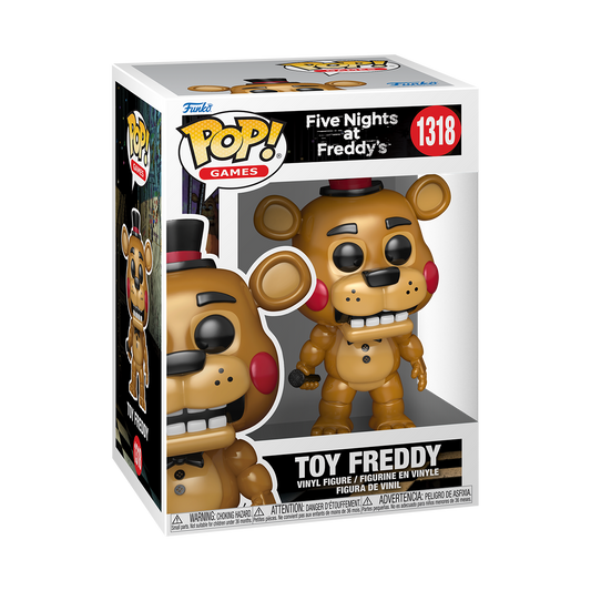 Funko Pop! Vinyl Five Nights at Freddy's Toy Freddy #1318