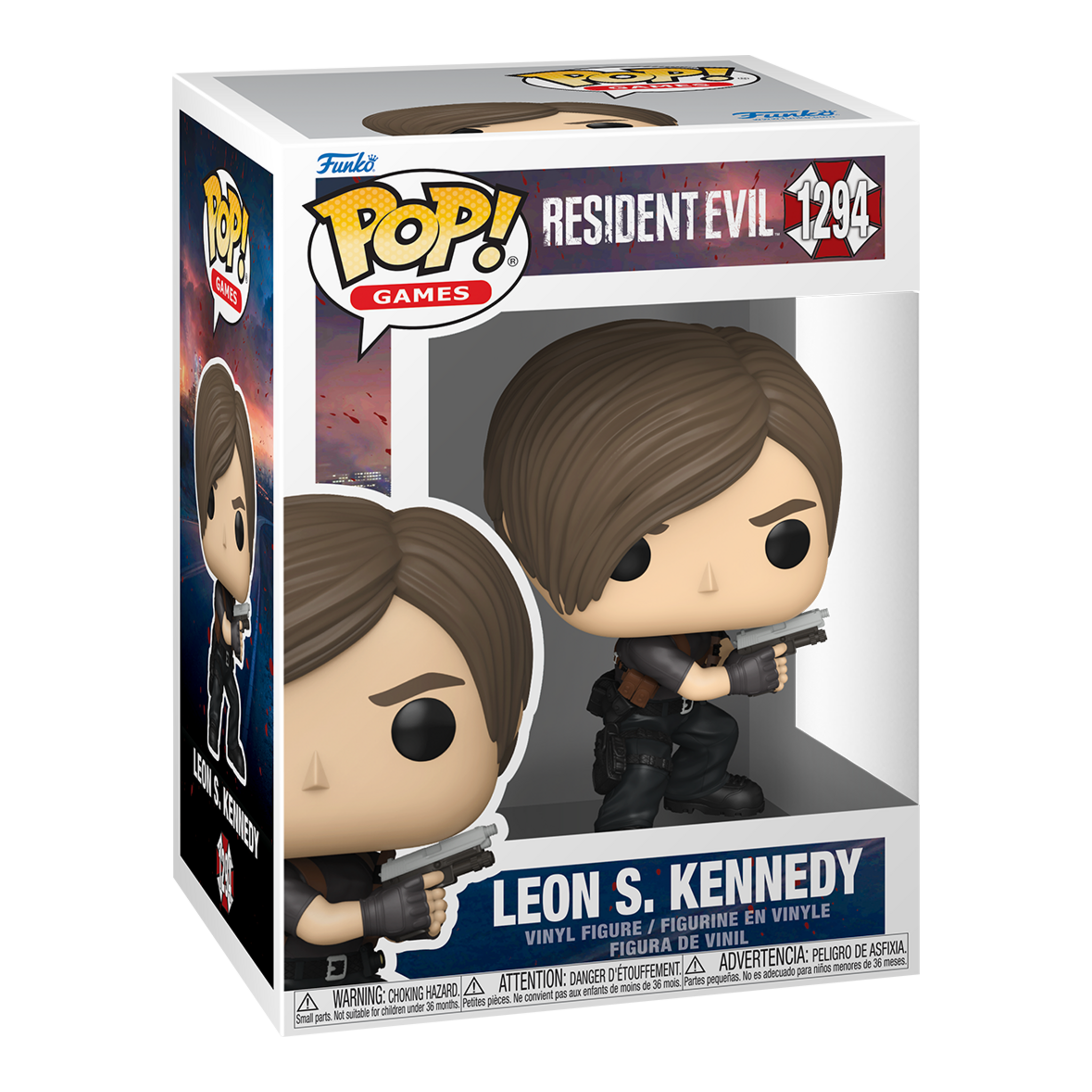 Funko Pop! Games Resident Evil Leon S. Kennedy #1294 Vinyl Figure