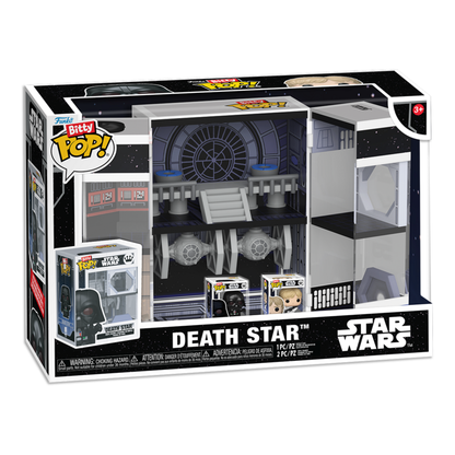 Funko Star Wars Bitty Pop! Bitty Box Death Star with Darth Vader and Luke Skywalker