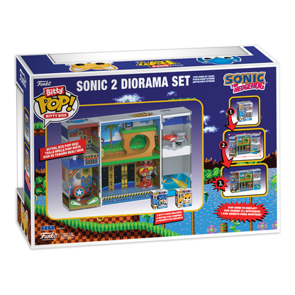 Funko Bitty Pop! Sonic the Hedgehog Sonic 2 Diorama Set