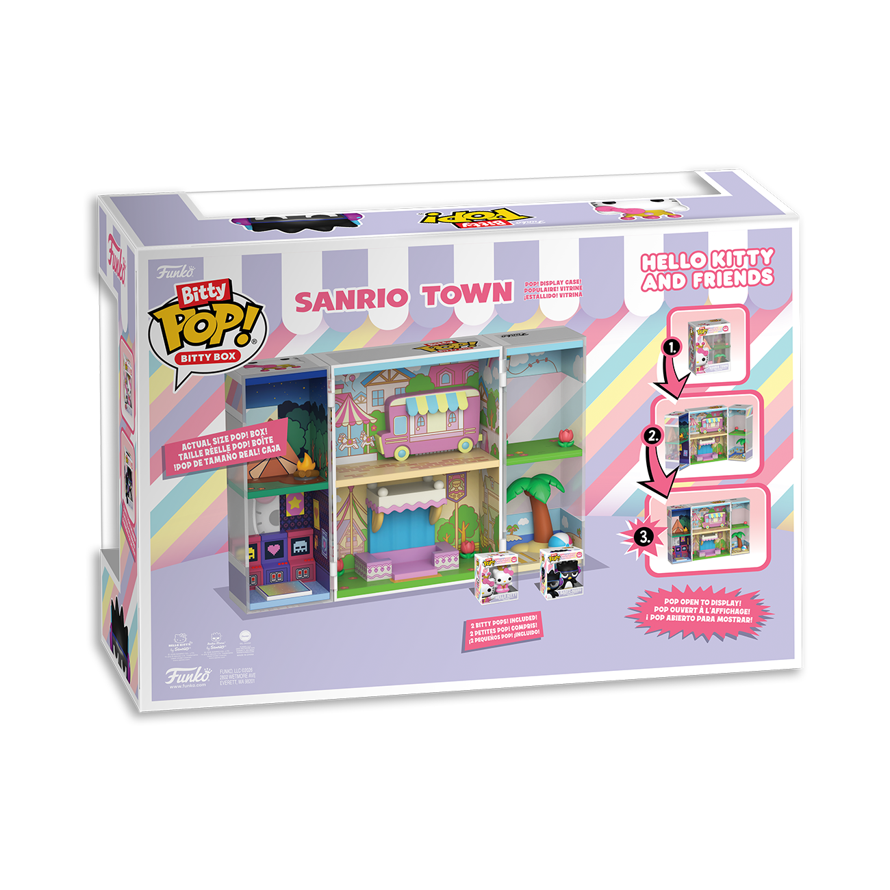 Funko Bitty Pop! Bitty Box Sanrio Town – Hello Kitty & Badtz-Maru