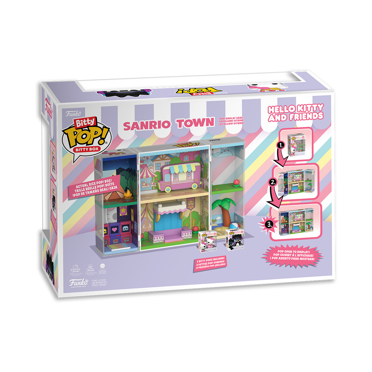 Funko Bitty Pop! Bitty Box Sanrio Town – Hello Kitty & Badtz-Maru