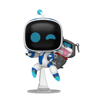Funko Pop! Games Astro Bot Astro with Barkster Vinyl Figure