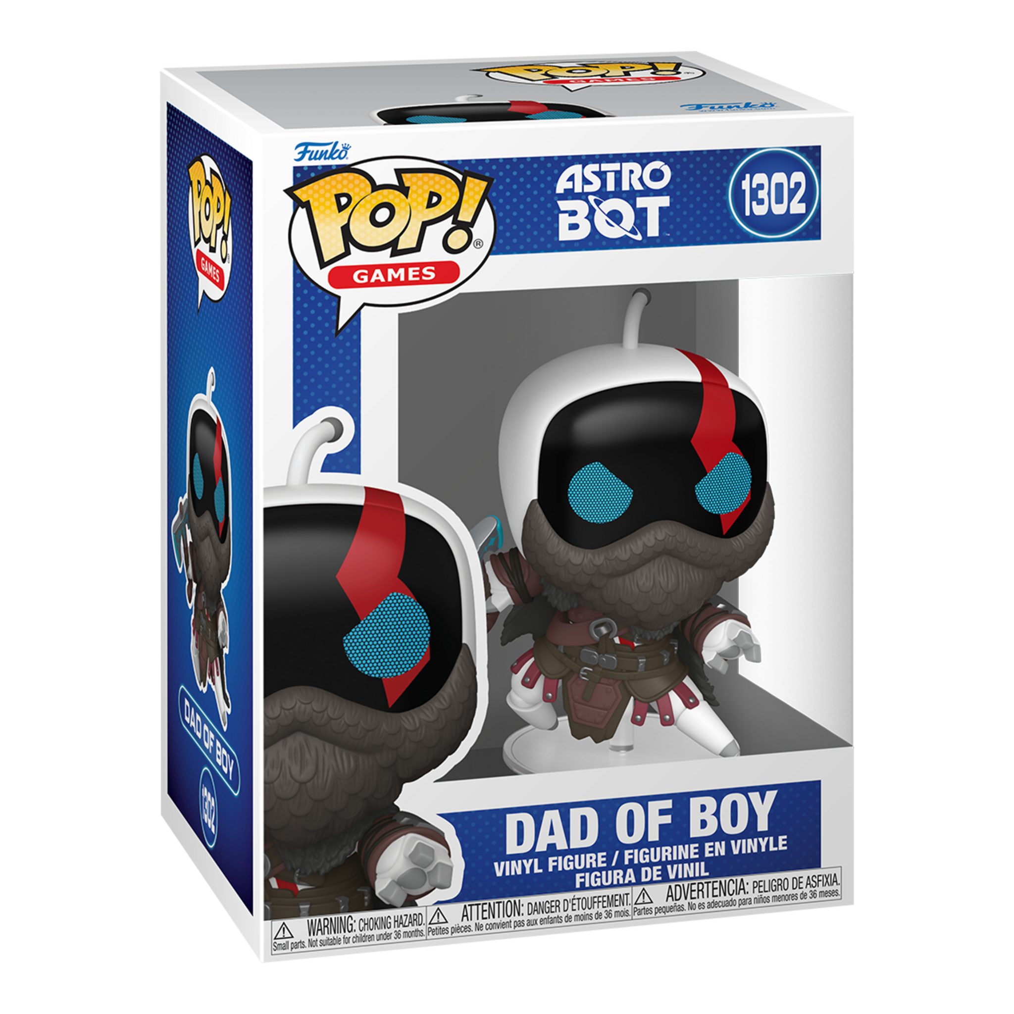 Funko Pop! Games Astro Bot Dad of Boy Vinyl Figure #1302
