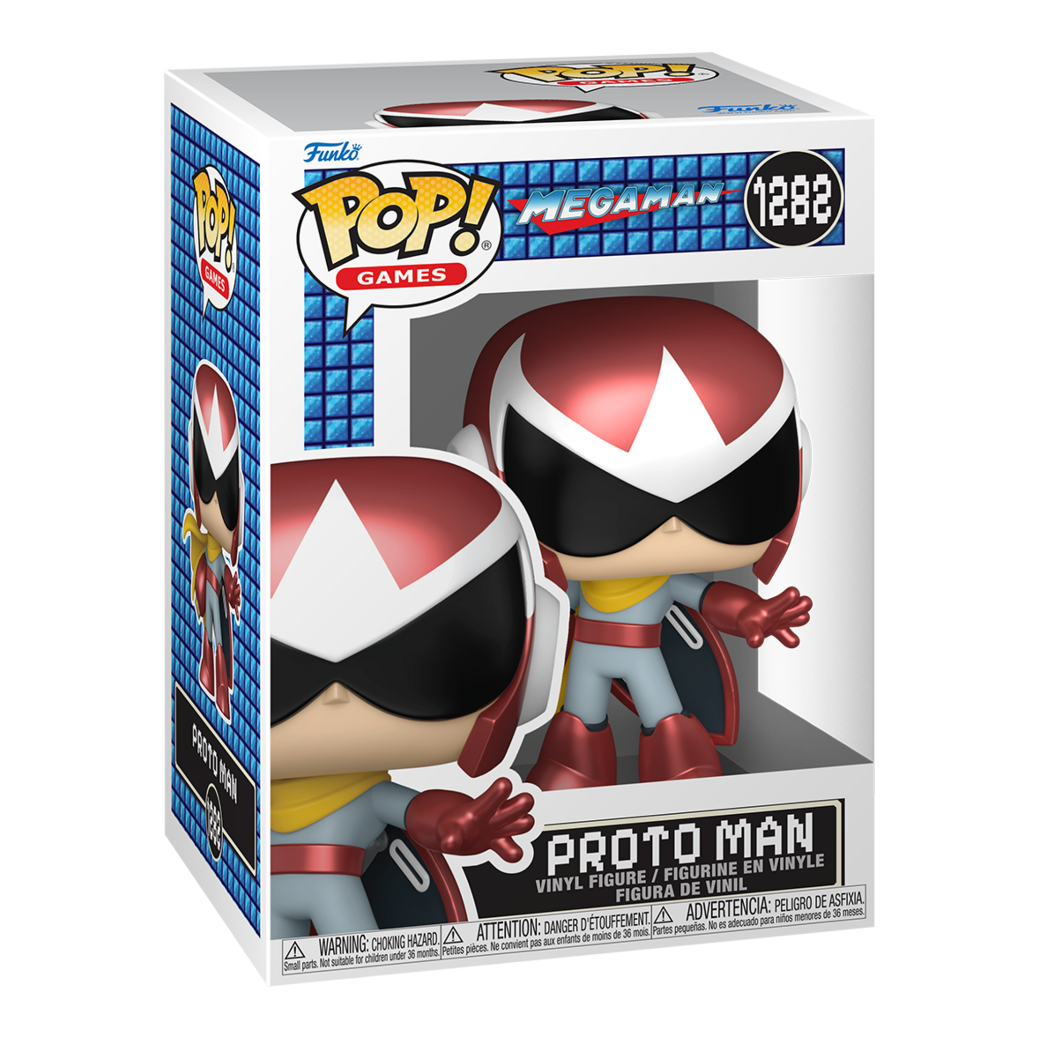 Funko Pop! Games Mega Man Proto Man Vinyl Figure #1282