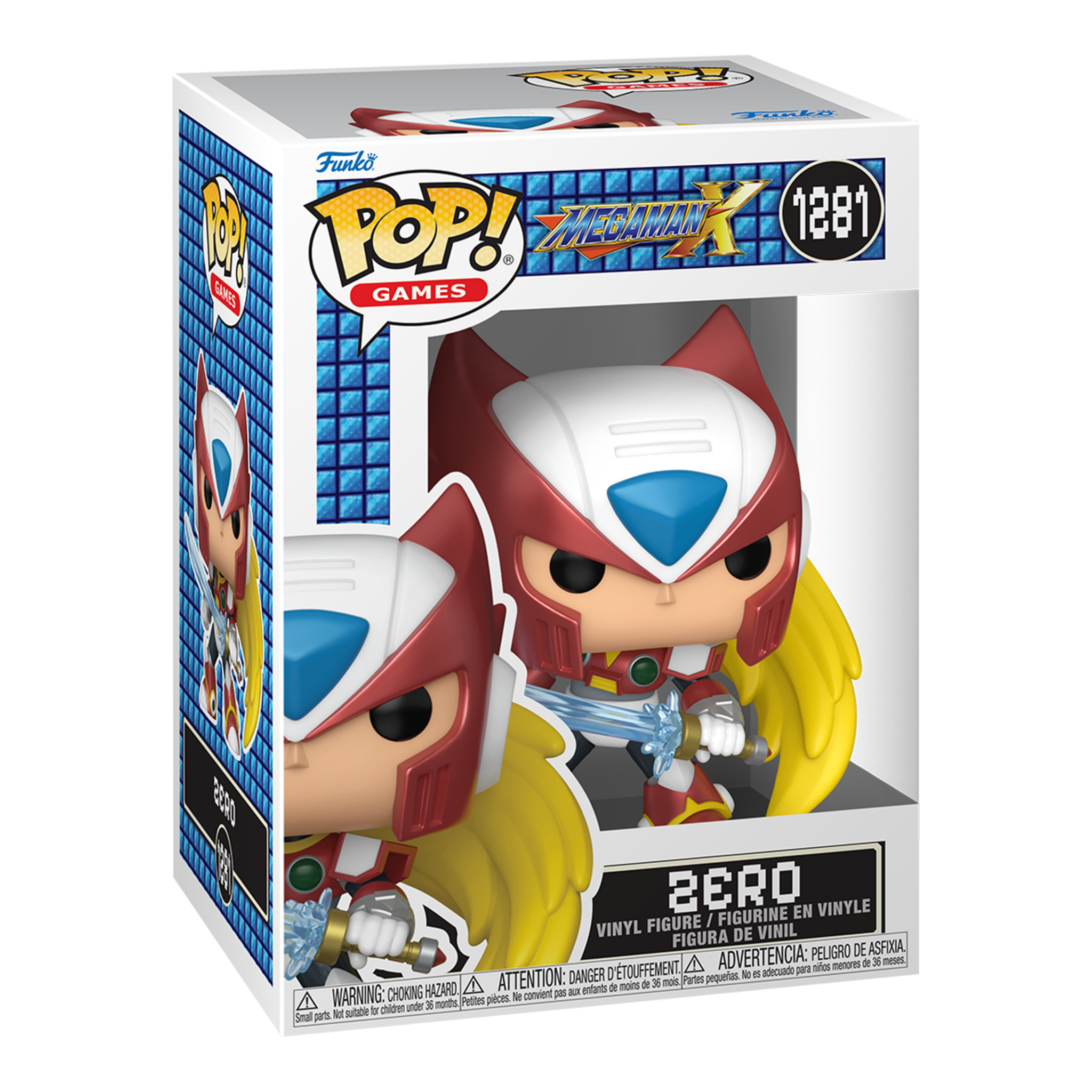 Funko Pop! Games Mega Man X Zero Vinyl Figure #1281