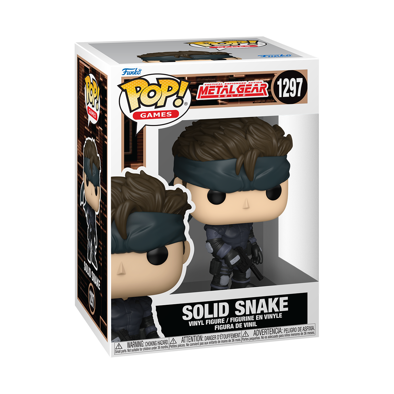 Funko Pop! Games Metal Gear Solid Solid Snake Vinyl Figure