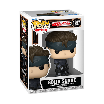 Funko Pop! Games Metal Gear Solid Solid Snake Vinyl Figure