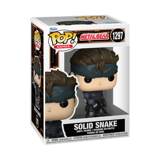 Funko Pop! Games Metal Gear Solid Solid Snake Vinyl Figure