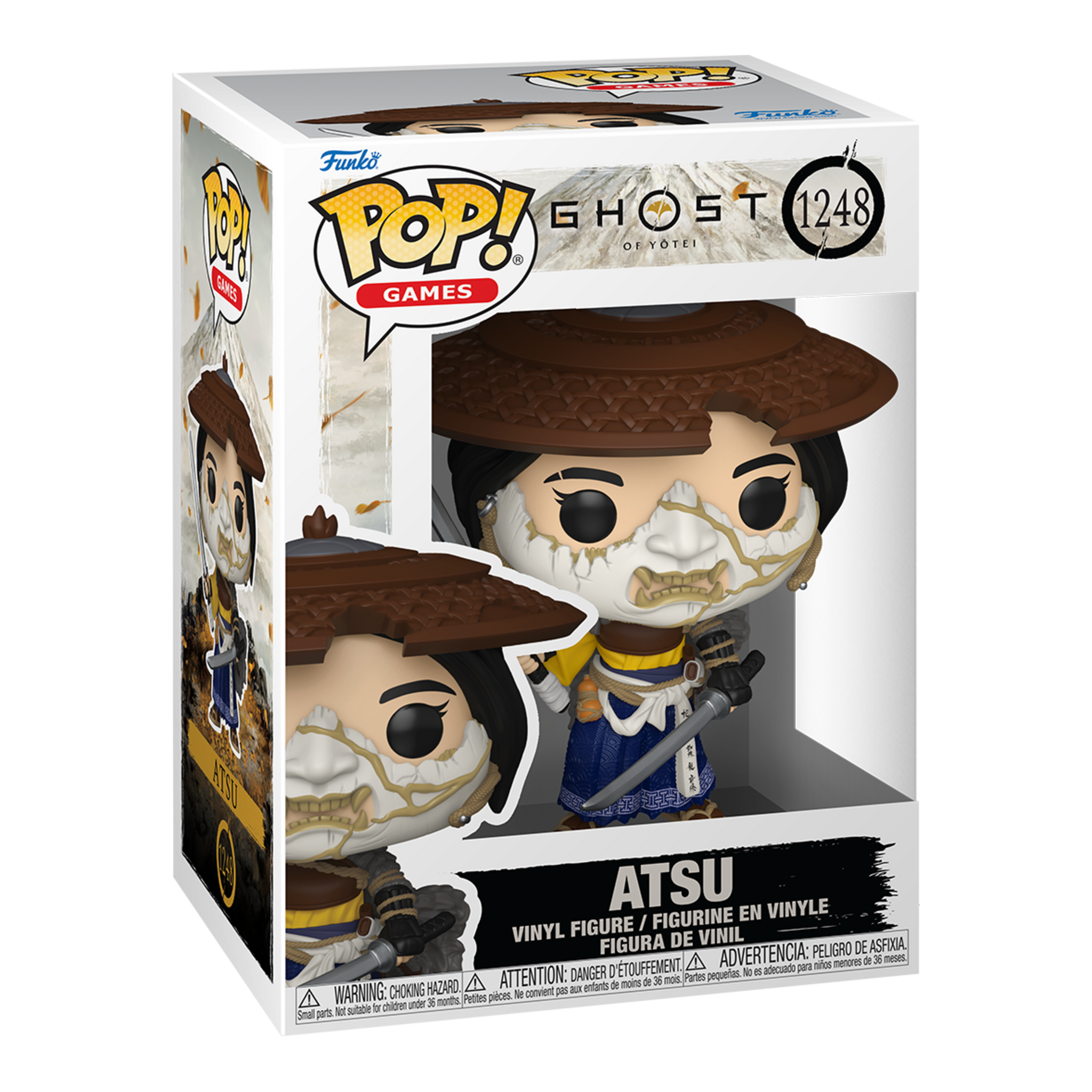 Funko Pop! Games Ghost of Yōtei Atsu Vinyl Figure 1248