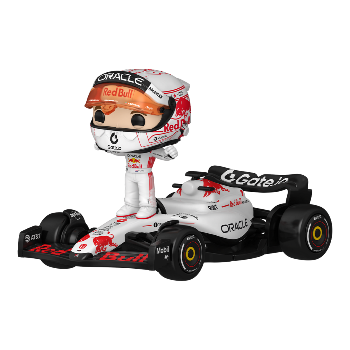 Funko Pop! Vinyl Rides Super Deluxe Formula 1 Max Verstappen White #152