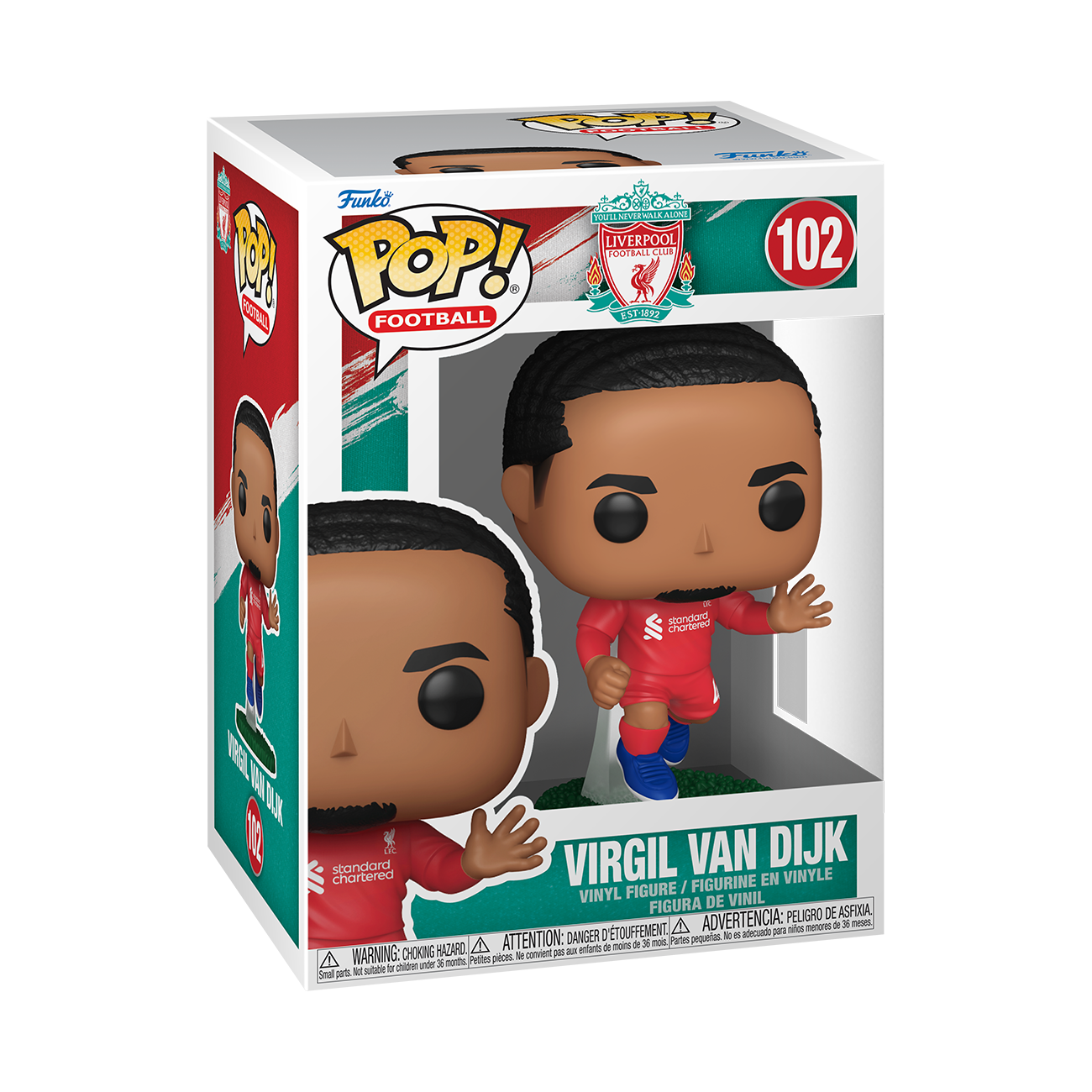 Funko Pop! Football Liverpool FC Virgil van Dijk Vinyl Figure #16