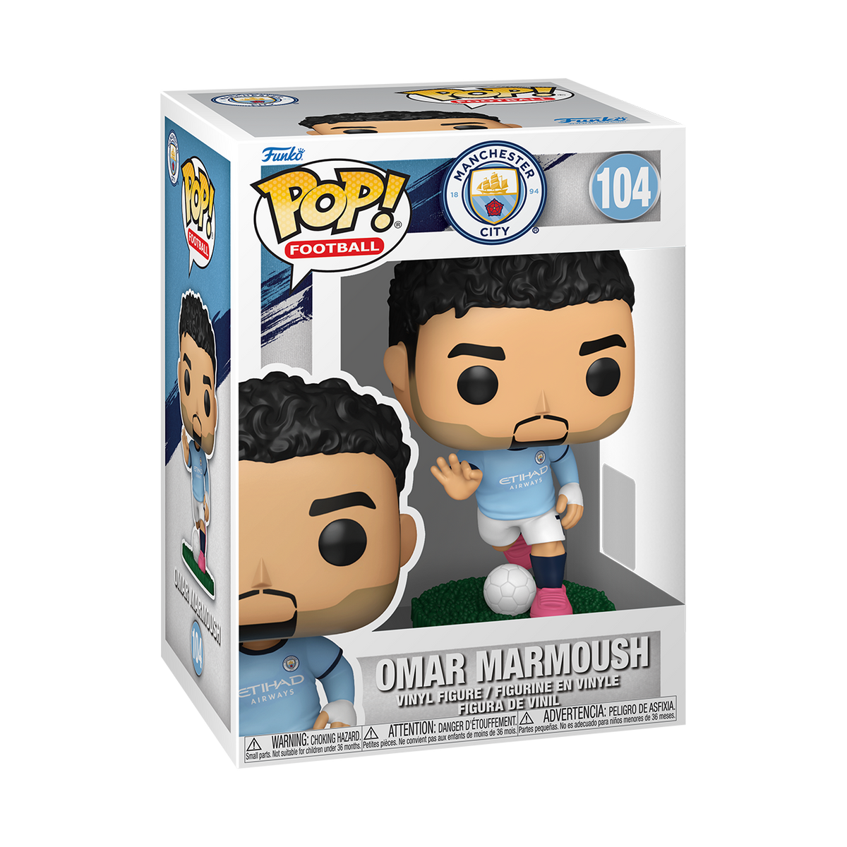 Funko Pop! Football Manchester City Omar Marmoush #104 Vinyl Figure
