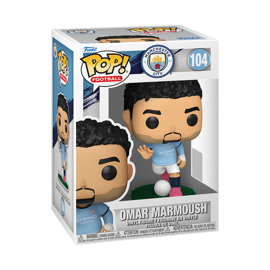 Funko Pop! Football Manchester City Omar Marmoush #104 Vinyl Figure