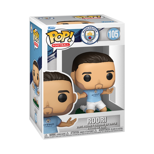 Funko Pop! Football Manchester City Rodri Vinyl Figure #105