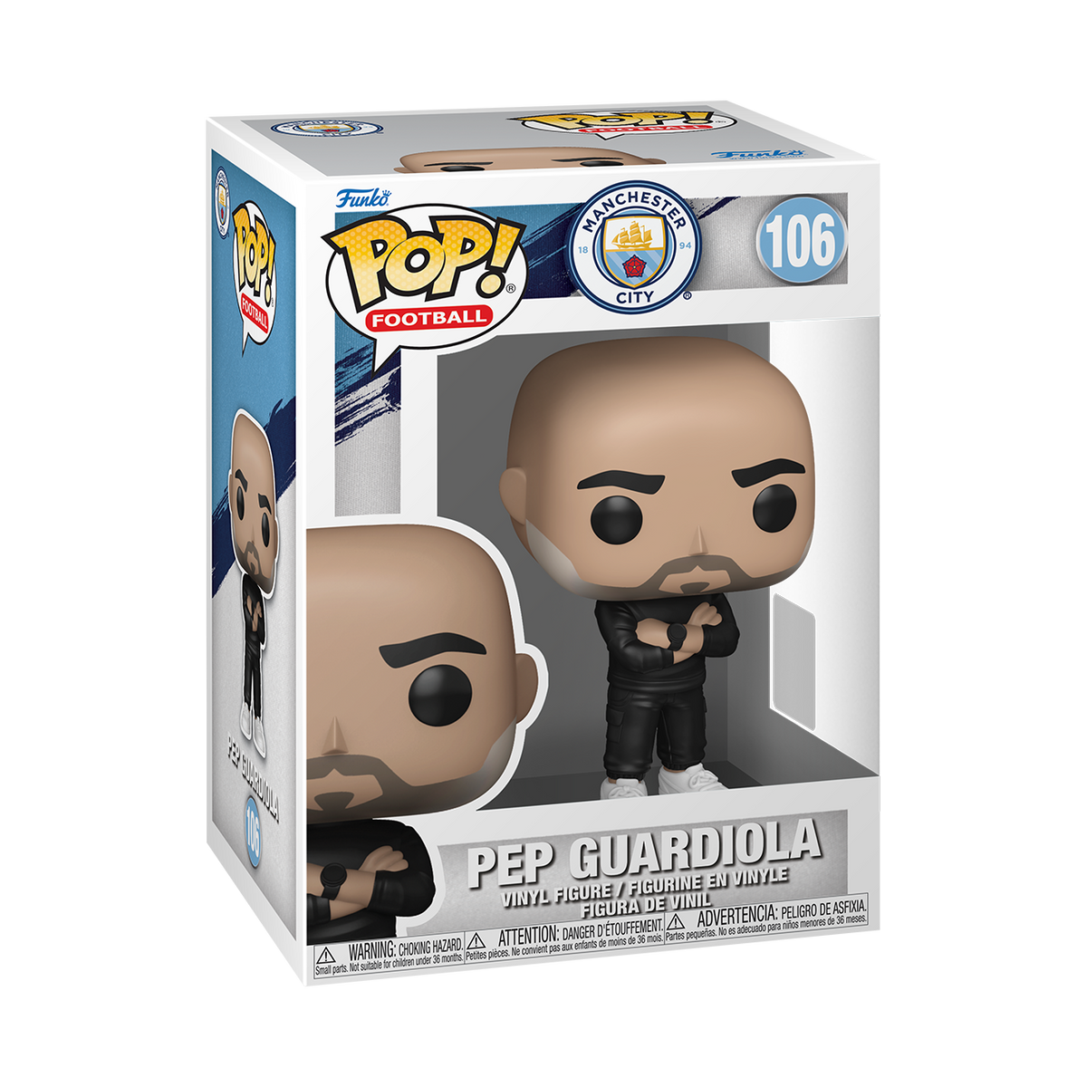 Funko Pop! Football Manchester City Pep Guardiola #106 Vinyl Figure
