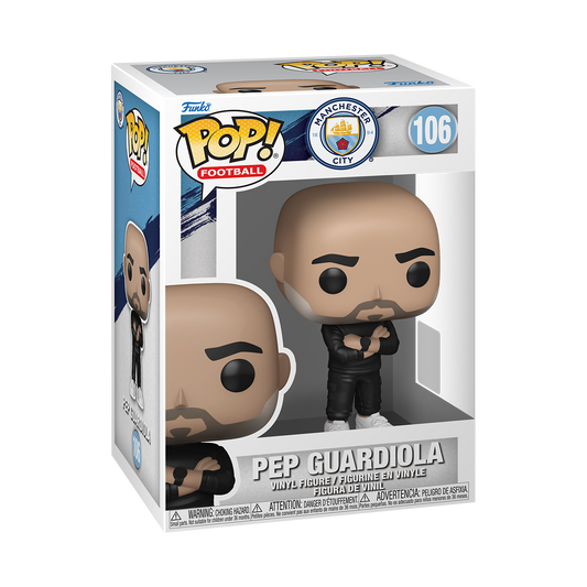Funko Pop! Football Manchester City Pep Guardiola #106 Vinyl Figure