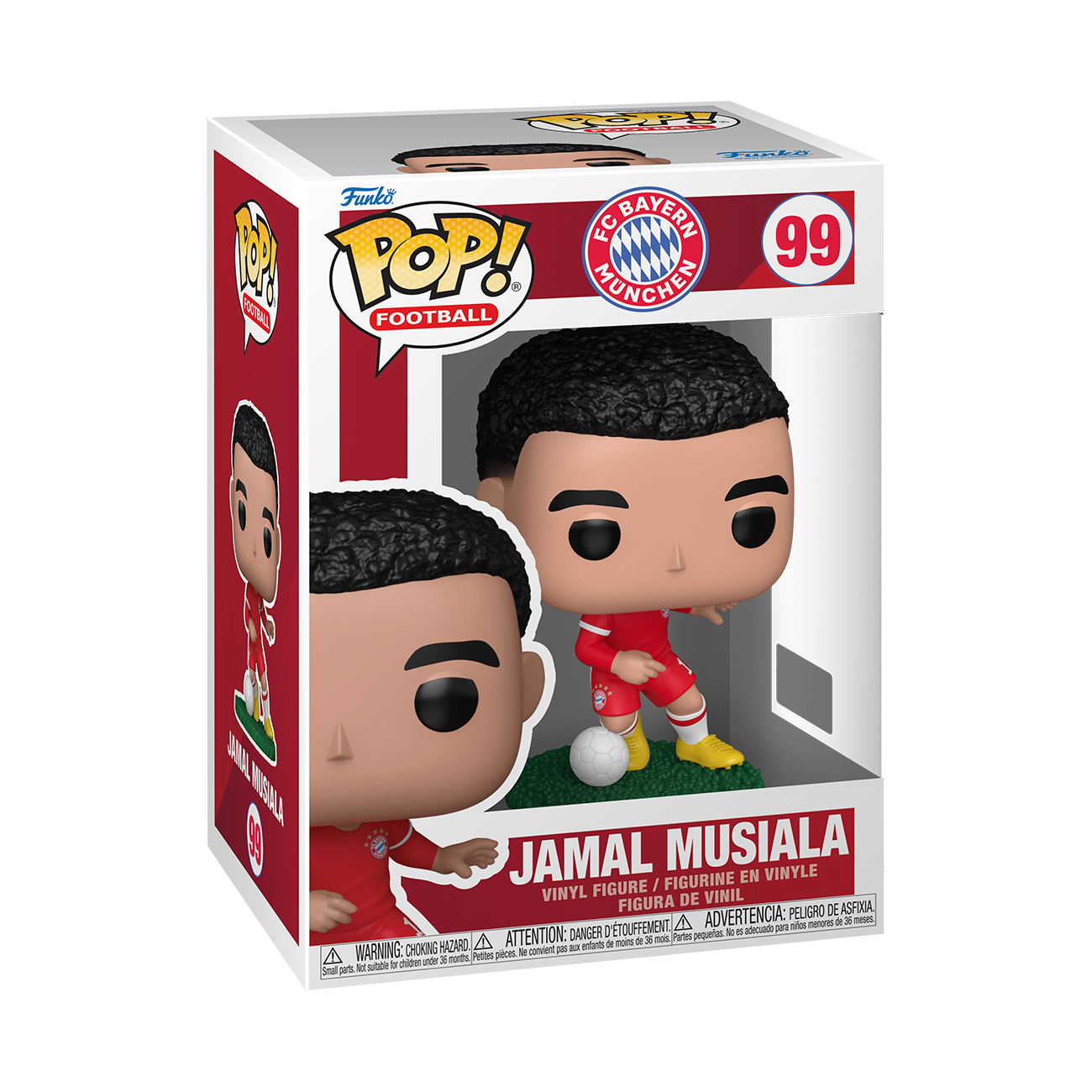Funko Pop! Football FC Bayern Munich Jamal Musiala Vinyl Figure No. 99