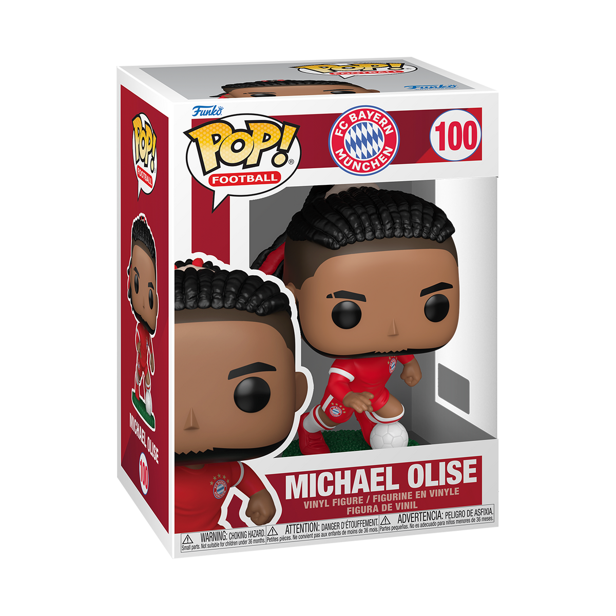 Funko Pop! Football FC Bayern Munich Michael Olise #100 Vinyl Figure
