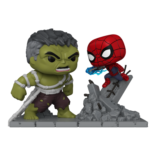 Funko Pop! Vinyl Moments Spider Man: Brand New Day Spider Man vs Hulk