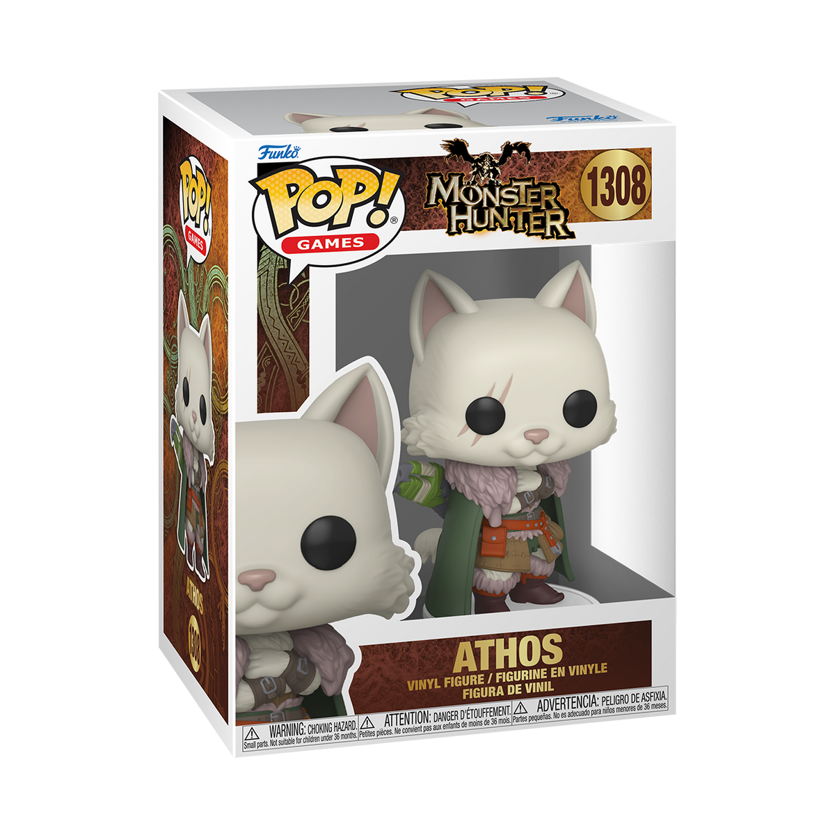 Funko Pop! Games Monster Hunter Wilds Athos Vinyl Figure #1308