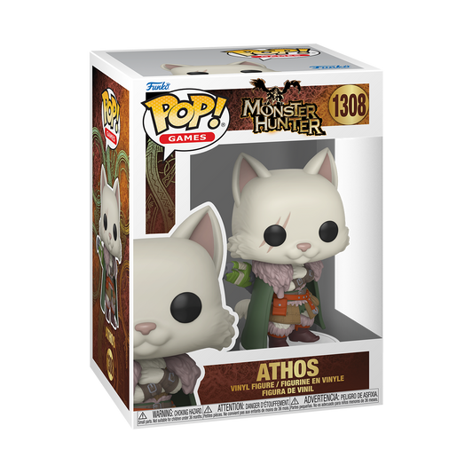 Funko Pop! Games Monster Hunter Wilds Athos Vinyl Figure #1308
