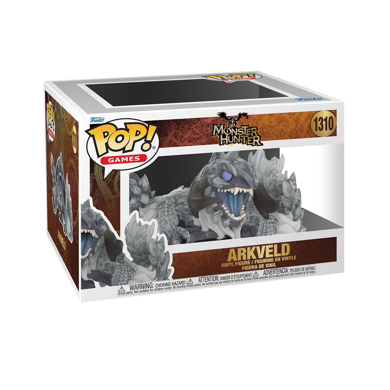 Funko Pop! Super Monster Hunter Wilds Arkveld Vinyl Figure